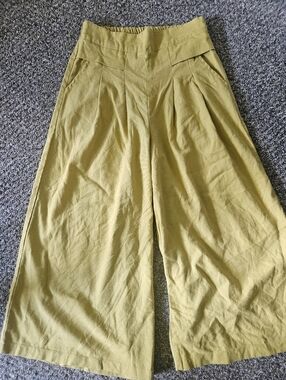 Mumianxiu Cotton Blend Palazzo Pant Large